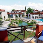 Villas and apartments with large landscaped gardens and spacious balconies in Fethiye, Turkey
